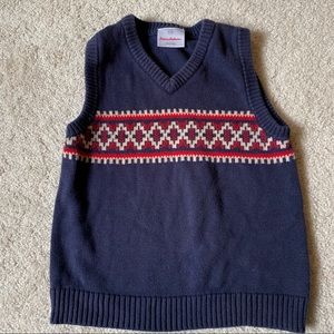 Boys sweater vest Hanna Andersson size 110